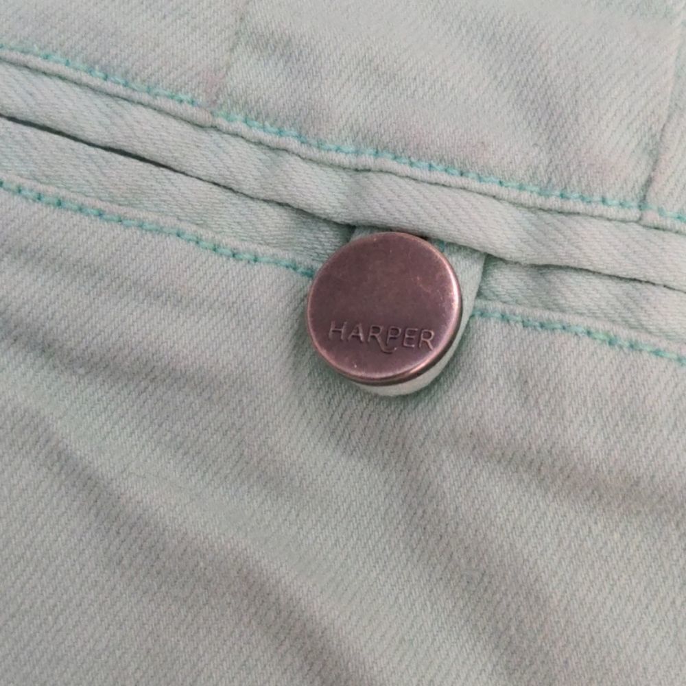 Harper Minty Blue Shorts Size 27 - Picture 9 of 10